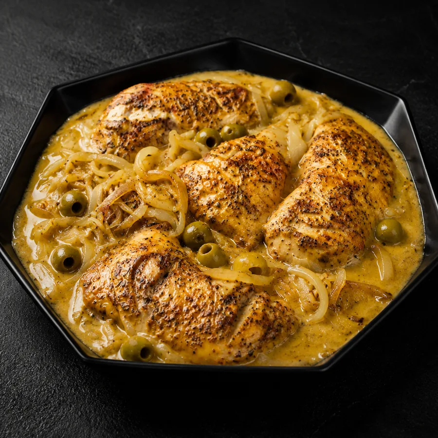 Sauce Yassa au poulet